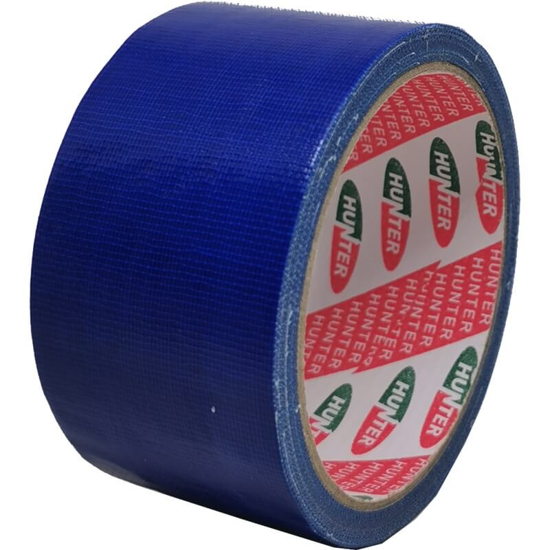 Rolls of duct tape with repeated 'HUNTER' branding.