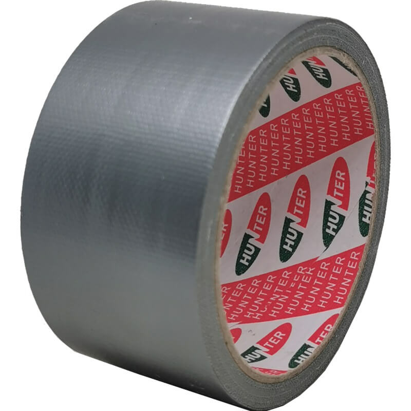 Rolls of duct tape labeled HUNTER.
