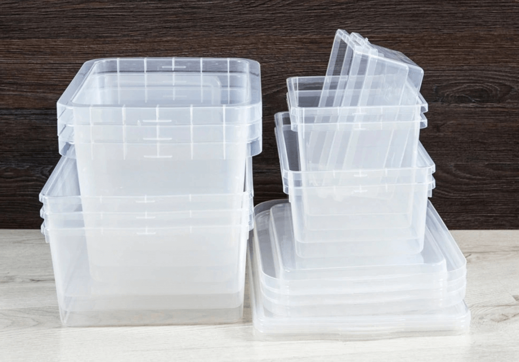 Consider storing your items inside clear bins for your Storage Facility in Singapore